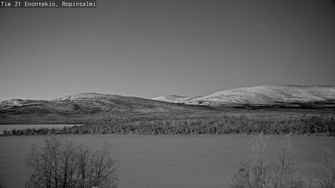 Kelikamerat Kuva Tie 21 Enontekiö, Ropinsalmi, Enontekiö, Lappi