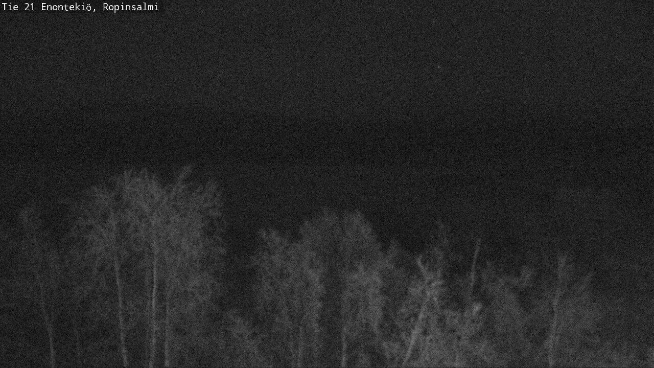 Weather Camera Image Väg 21 Enontekiö, Ropinsalmi, Enontekiö, Lappi