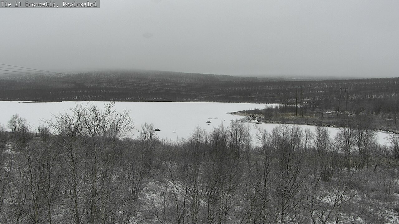Kelikamerat Kuva Tie 21 Enontekiö, Ropinsalmi, Enontekiö, Lappi