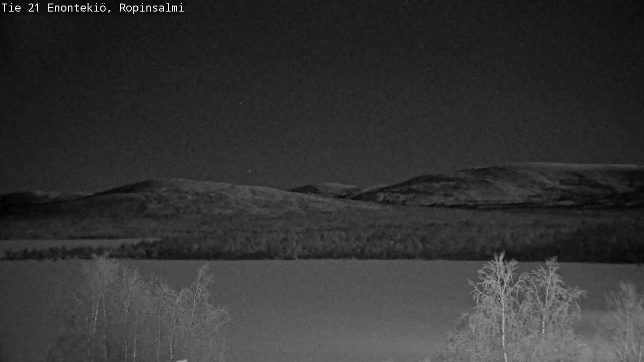 Kelikamerat Kuva Tie 21 Enontekiö, Ropinsalmi, Enontekiö, Lappi