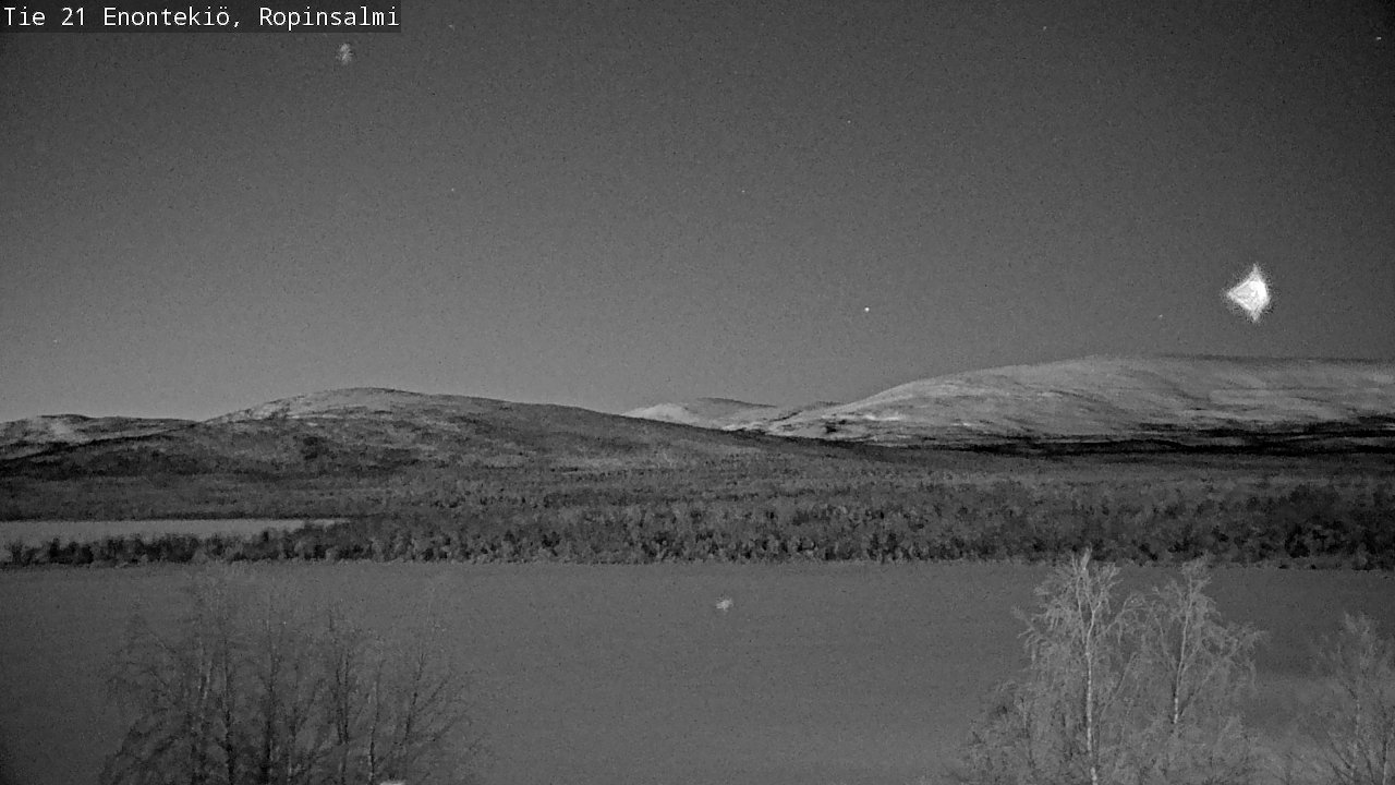 Kelikamerat Kuva Tie 21 Enontekiö, Ropinsalmi, Enontekiö, Lappi