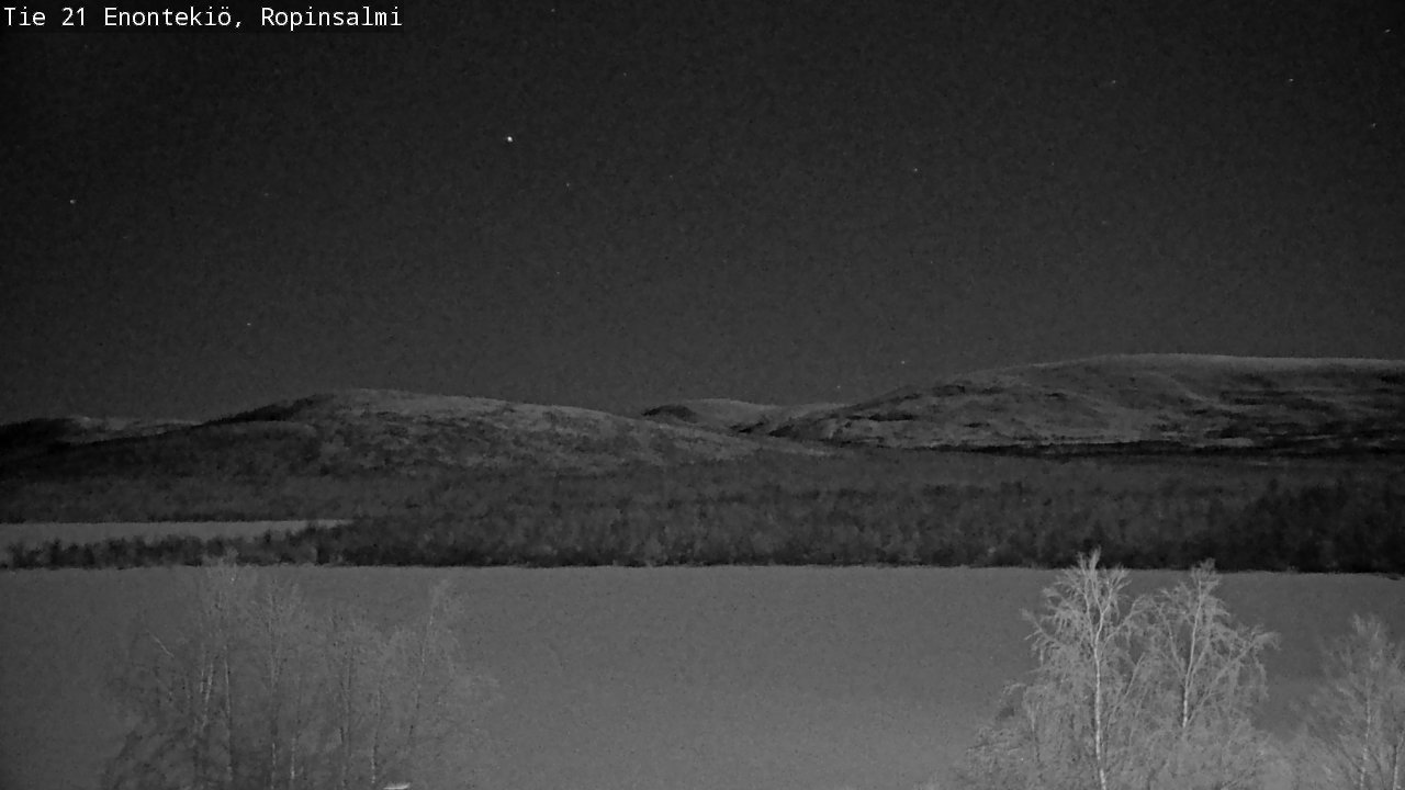 Kelikamerat Kuva Tie 21 Enontekiö, Ropinsalmi, Enontekiö, Lappi