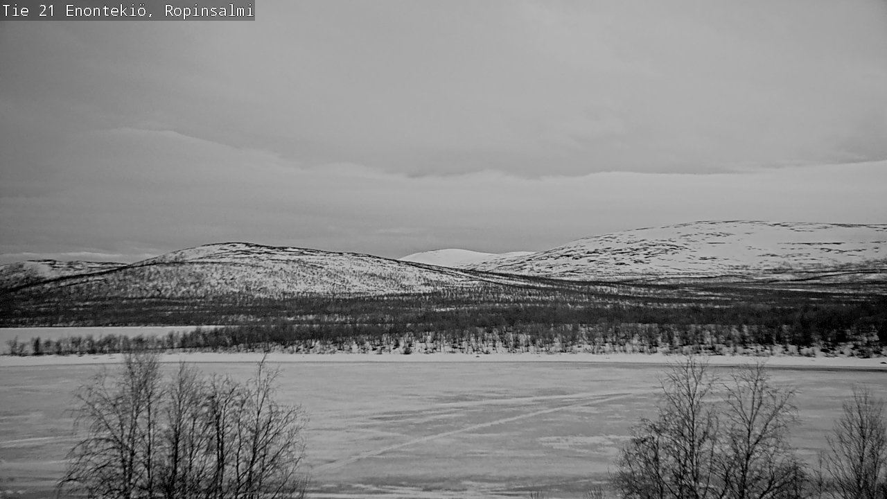 Kelikamerat Kuva Tie 21 Enontekiö, Ropinsalmi, Enontekiö, Lappi
