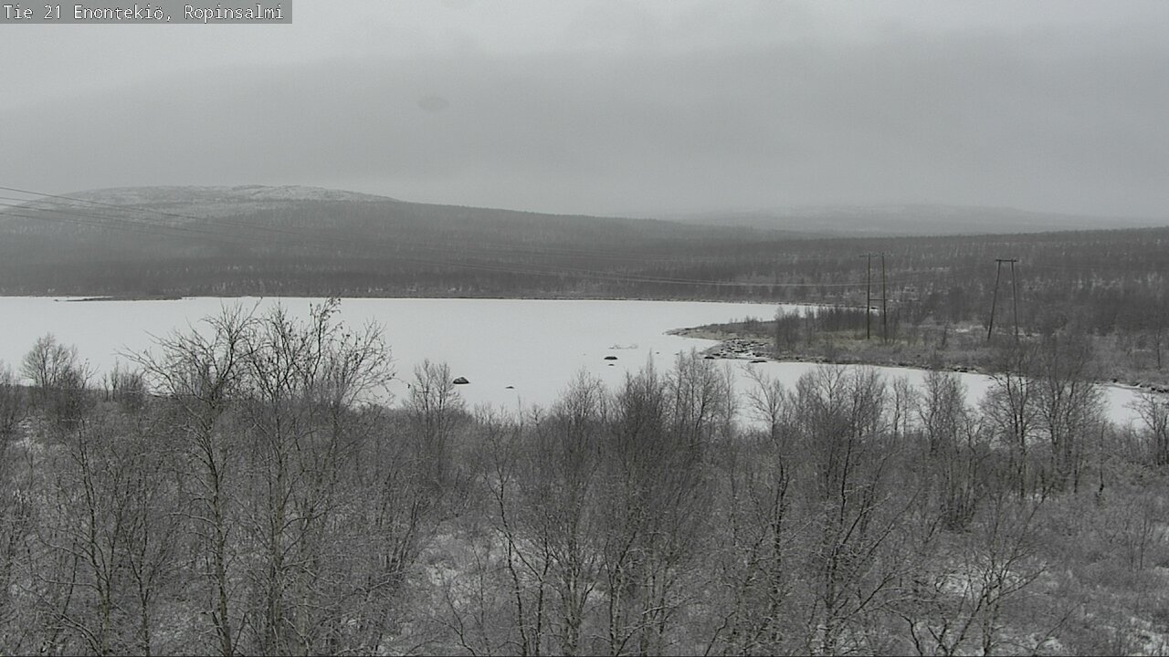 Kelikamerat Kuva Tie 21 Enontekiö, Ropinsalmi, Enontekiö, Lappi