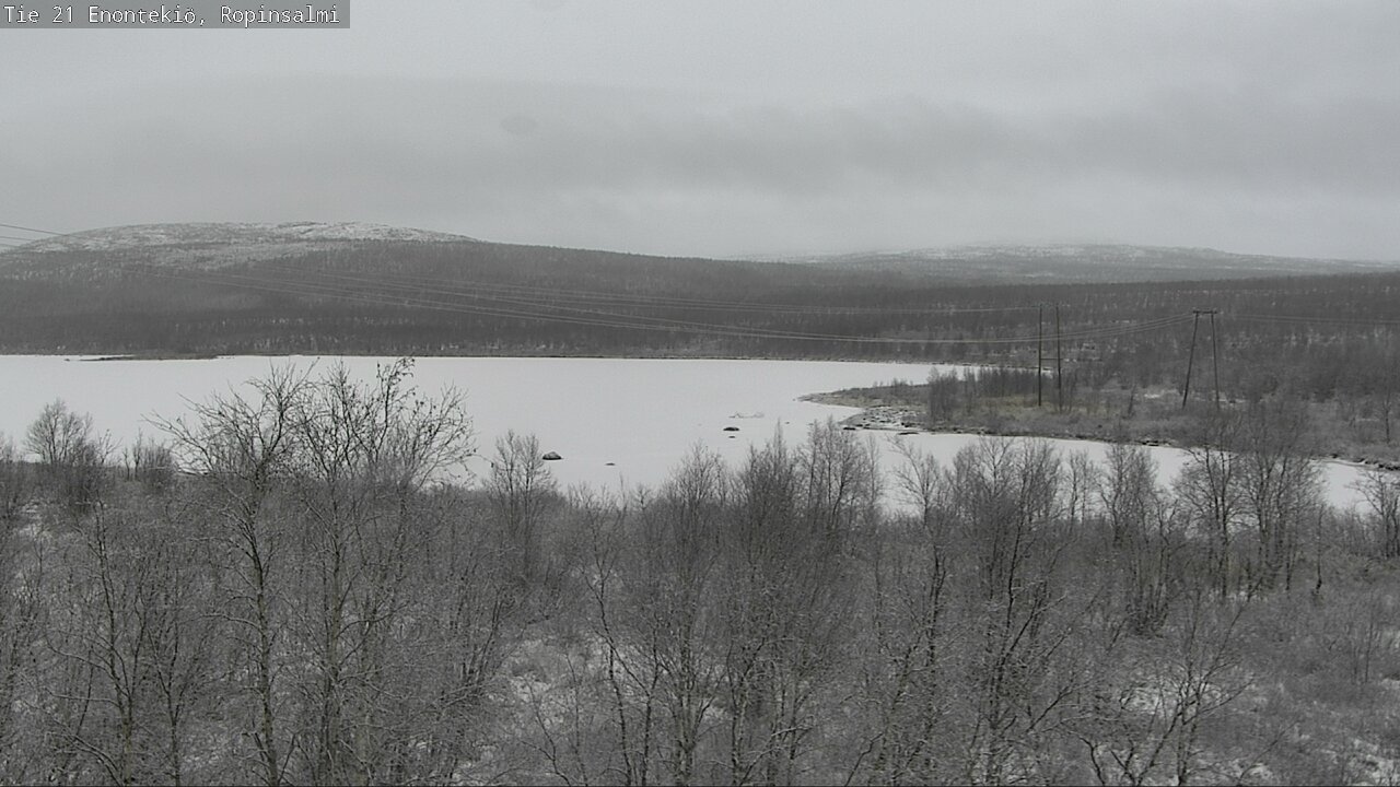 Kelikamerat Kuva Tie 21 Enontekiö, Ropinsalmi, Enontekiö, Lappi