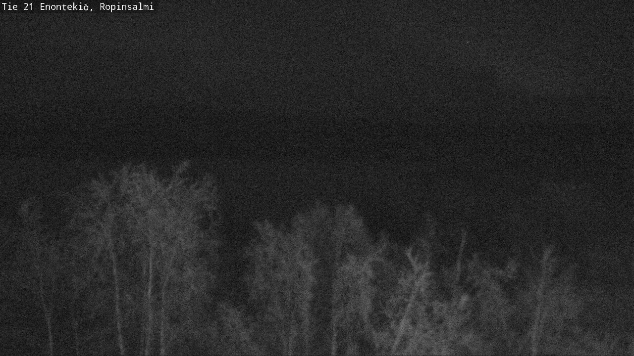 Weather Camera Image Väg 21 Enontekiö, Ropinsalmi, Enontekiö, Lappi