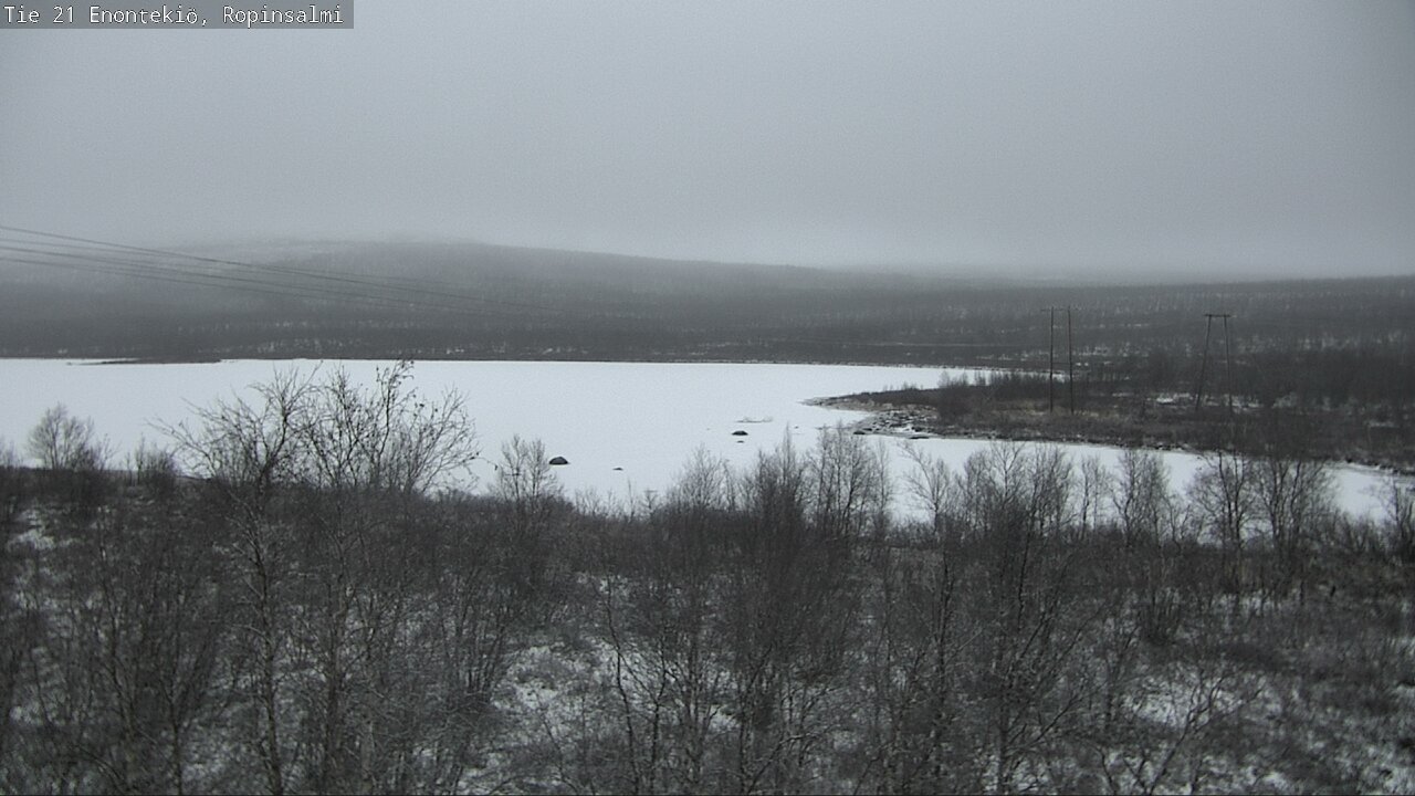 Kelikamerat Kuva Tie 21 Enontekiö, Ropinsalmi, Enontekiö, Lappi