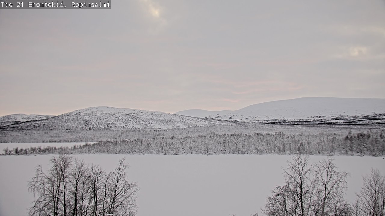 Kelikamerat Kuva Tie 21 Enontekiö, Ropinsalmi, Enontekiö, Lappi