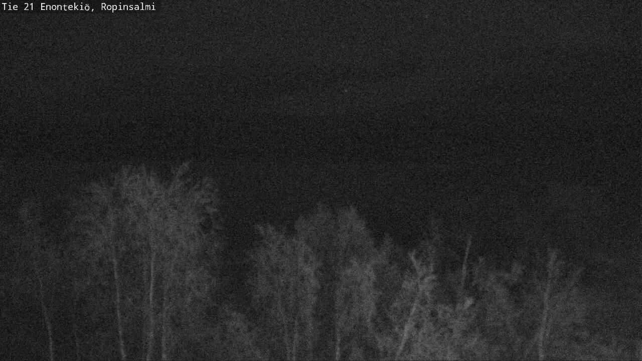 Weather Camera Image Väg 21 Enontekiö, Ropinsalmi, Enontekiö, Lappi