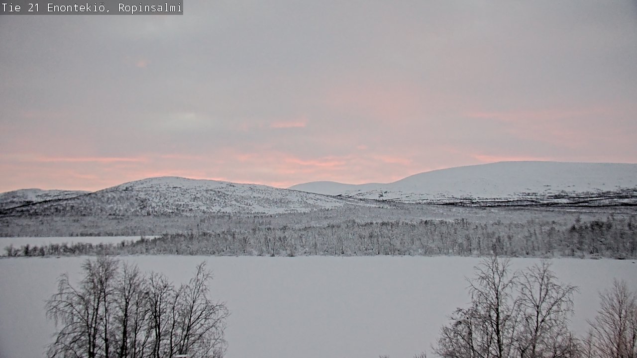 Kelikamerat Kuva Tie 21 Enontekiö, Ropinsalmi, Enontekiö, Lappi