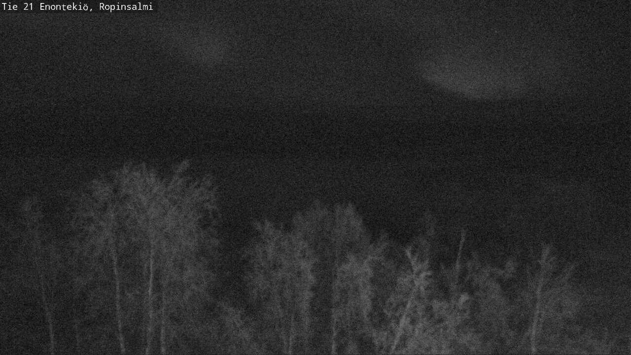 Weather Camera Image Väg 21 Enontekiö, Ropinsalmi, Enontekiö, Lappi