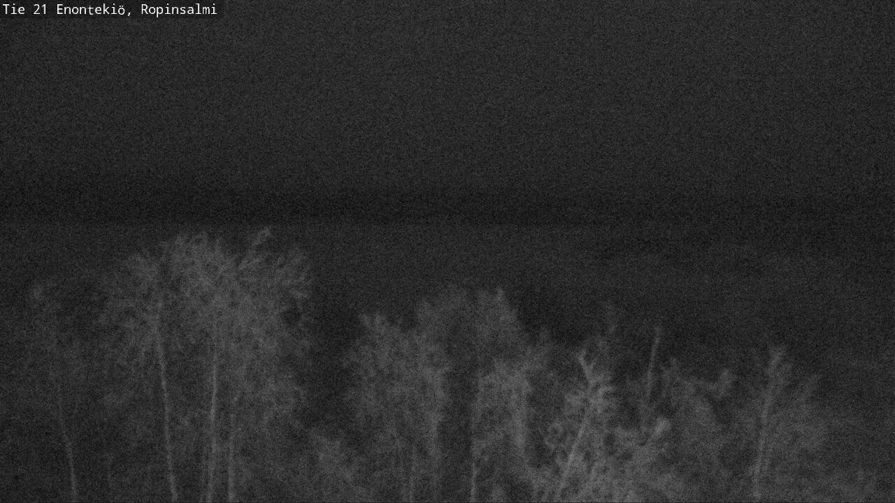 Weather Camera Image Väg 21 Enontekiö, Ropinsalmi, Enontekiö, Lappi