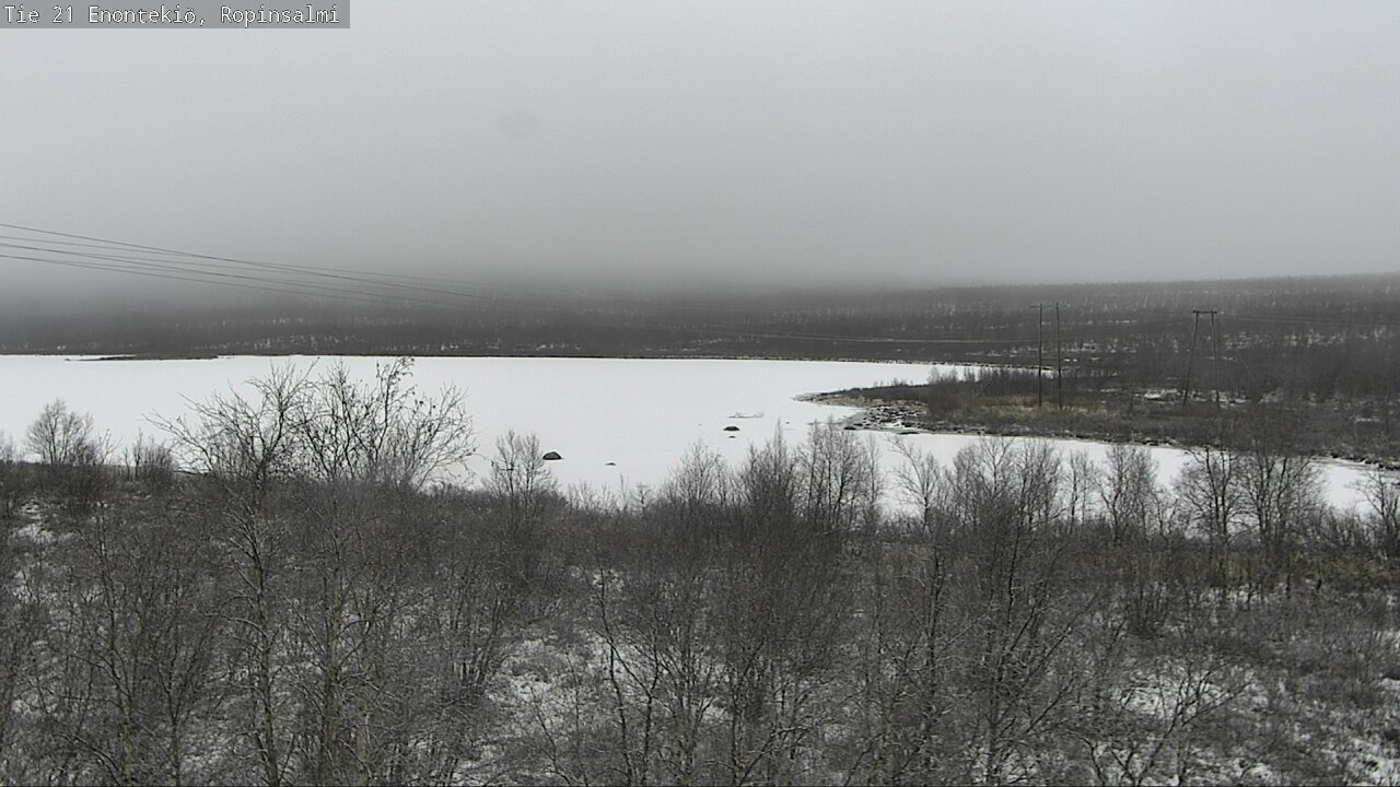 Kelikamerat Kuva Tie 21 Enontekiö, Ropinsalmi, Enontekiö, Lappi