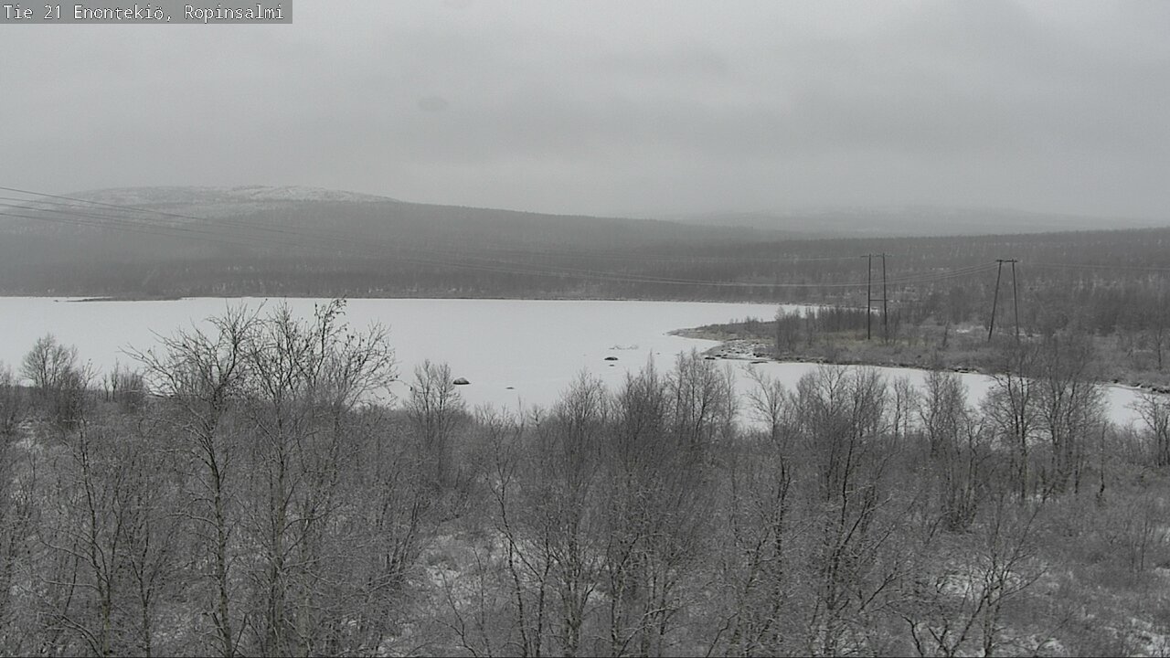 Kelikamerat Kuva Tie 21 Enontekiö, Ropinsalmi, Enontekiö, Lappi