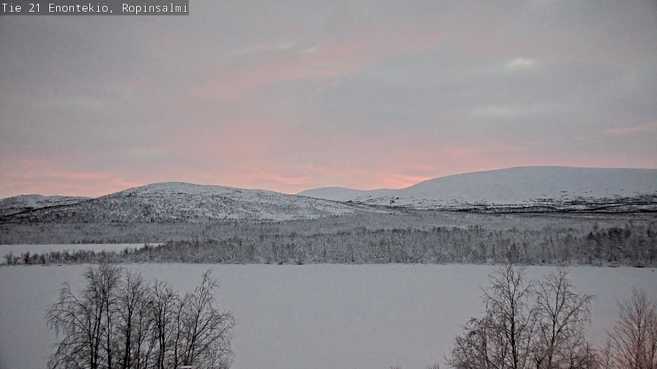 Kelikamerat Kuva Tie 21 Enontekiö, Ropinsalmi, Enontekiö, Lappi