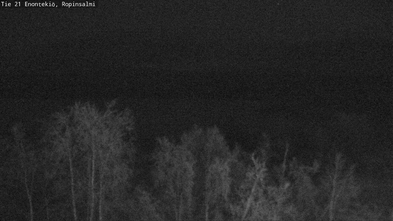 Weather Camera Image Väg 21 Enontekiö, Ropinsalmi, Enontekiö, Lappi