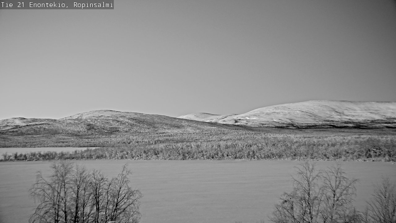 Kelikamerat Kuva Tie 21 Enontekiö, Ropinsalmi, Enontekiö, Lappi