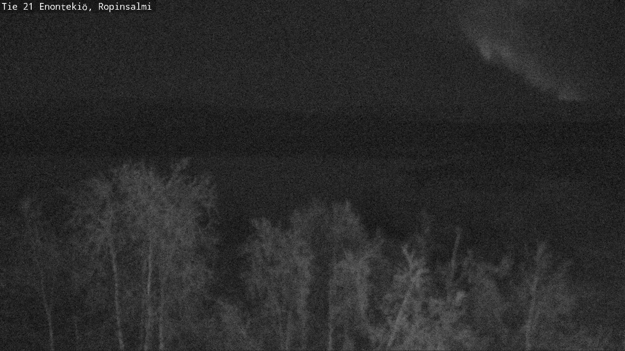 Weather Camera Image Väg 21 Enontekiö, Ropinsalmi, Enontekiö, Lappi