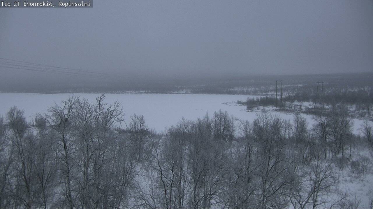 Kelikamerat Kuva Tie 21 Enontekiö, Ropinsalmi, Enontekiö, Lappi