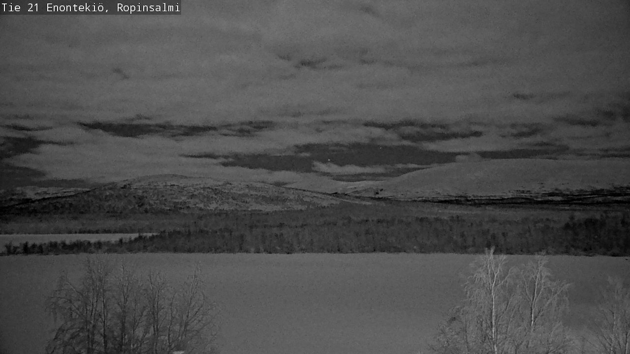 Kelikamerat Kuva Tie 21 Enontekiö, Ropinsalmi, Enontekiö, Lappi