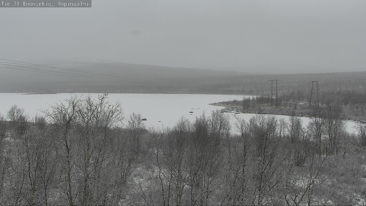 Kelikamerat Kuva Tie 21 Enontekiö, Ropinsalmi, Enontekiö, Lappi