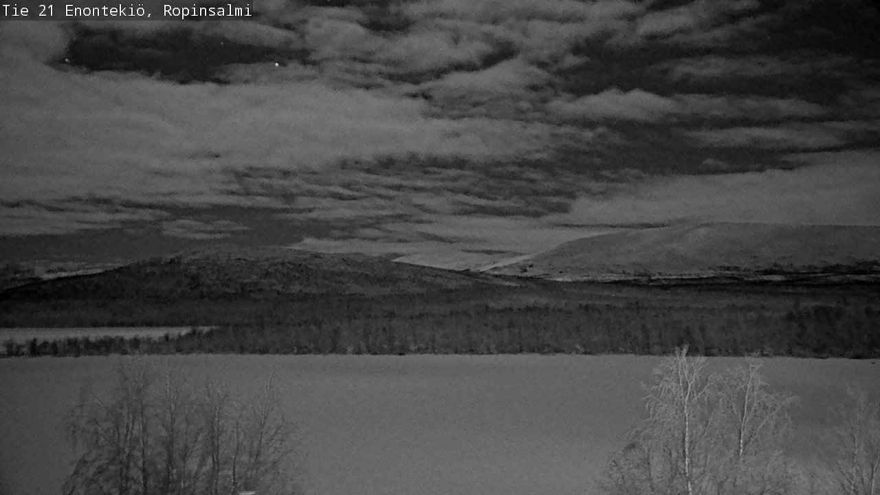 Kelikamerat Kuva Tie 21 Enontekiö, Ropinsalmi, Enontekiö, Lappi