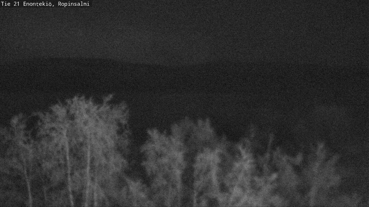 Weather Camera Image Väg 21 Enontekiö, Ropinsalmi, Enontekiö, Lappi