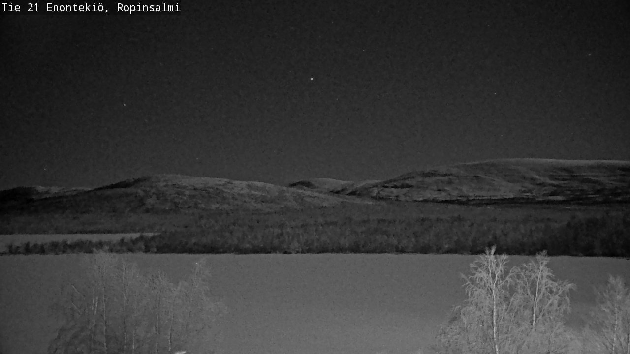 Kelikamerat Kuva Tie 21 Enontekiö, Ropinsalmi, Enontekiö, Lappi