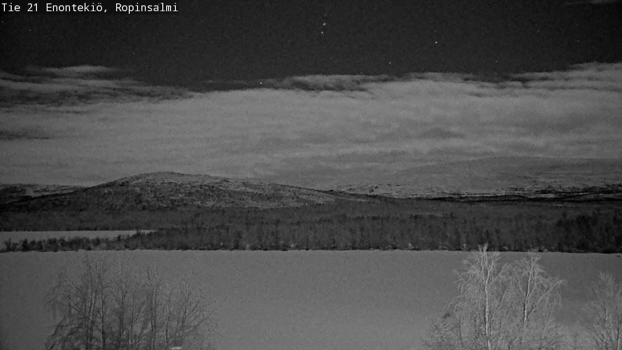 Kelikamerat Kuva Tie 21 Enontekiö, Ropinsalmi, Enontekiö, Lappi