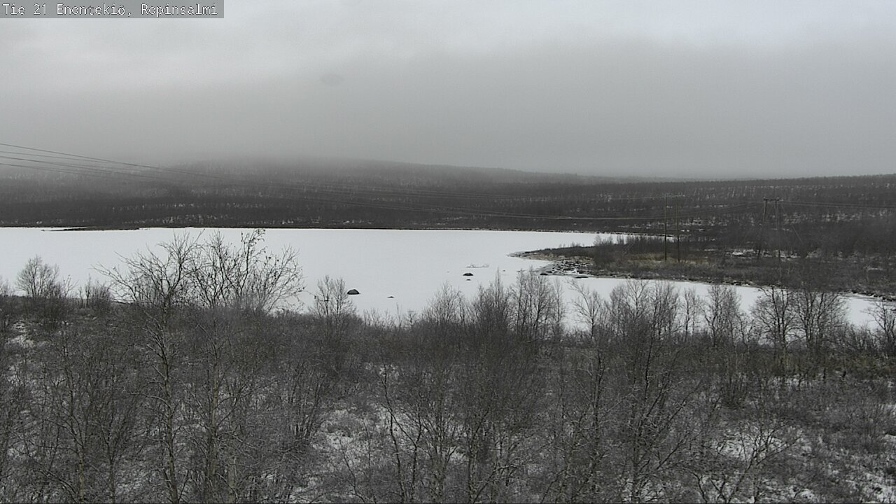 Kelikamerat Kuva Tie 21 Enontekiö, Ropinsalmi, Enontekiö, Lappi