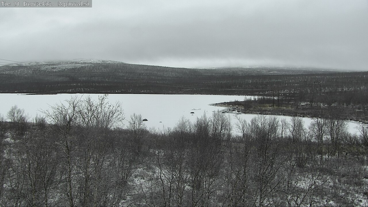 Kelikamerat Kuva Tie 21 Enontekiö, Ropinsalmi, Enontekiö, Lappi