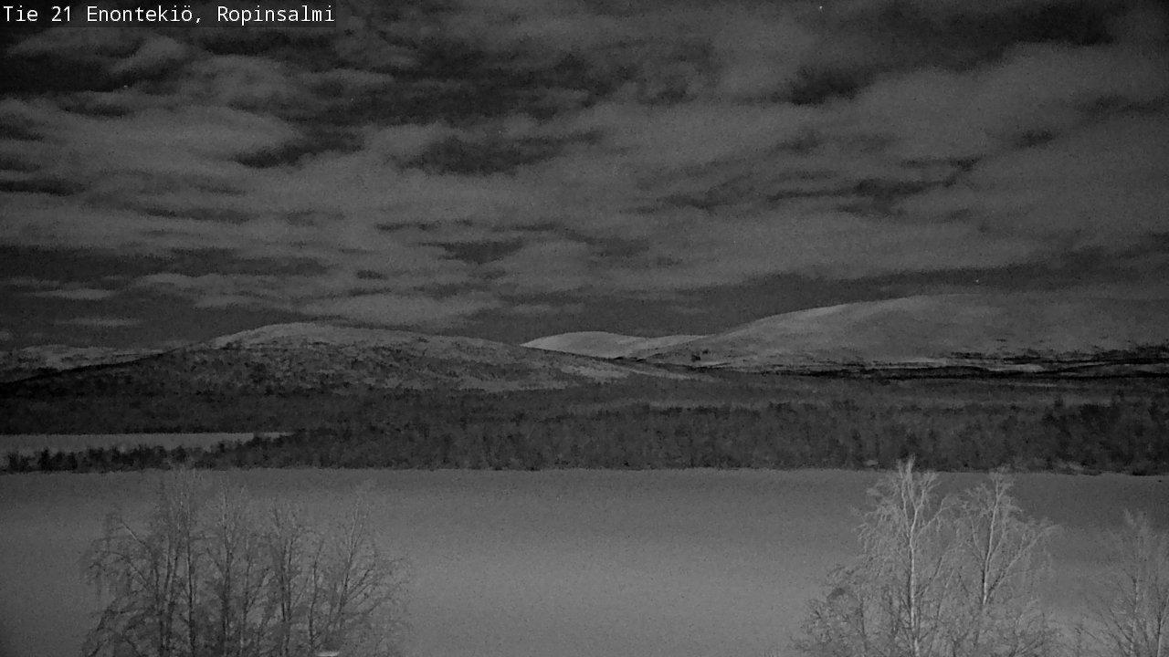 Kelikamerat Kuva Tie 21 Enontekiö, Ropinsalmi, Enontekiö, Lappi