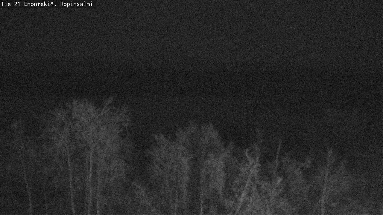 Weather Camera Image Väg 21 Enontekiö, Ropinsalmi, Enontekiö, Lappi