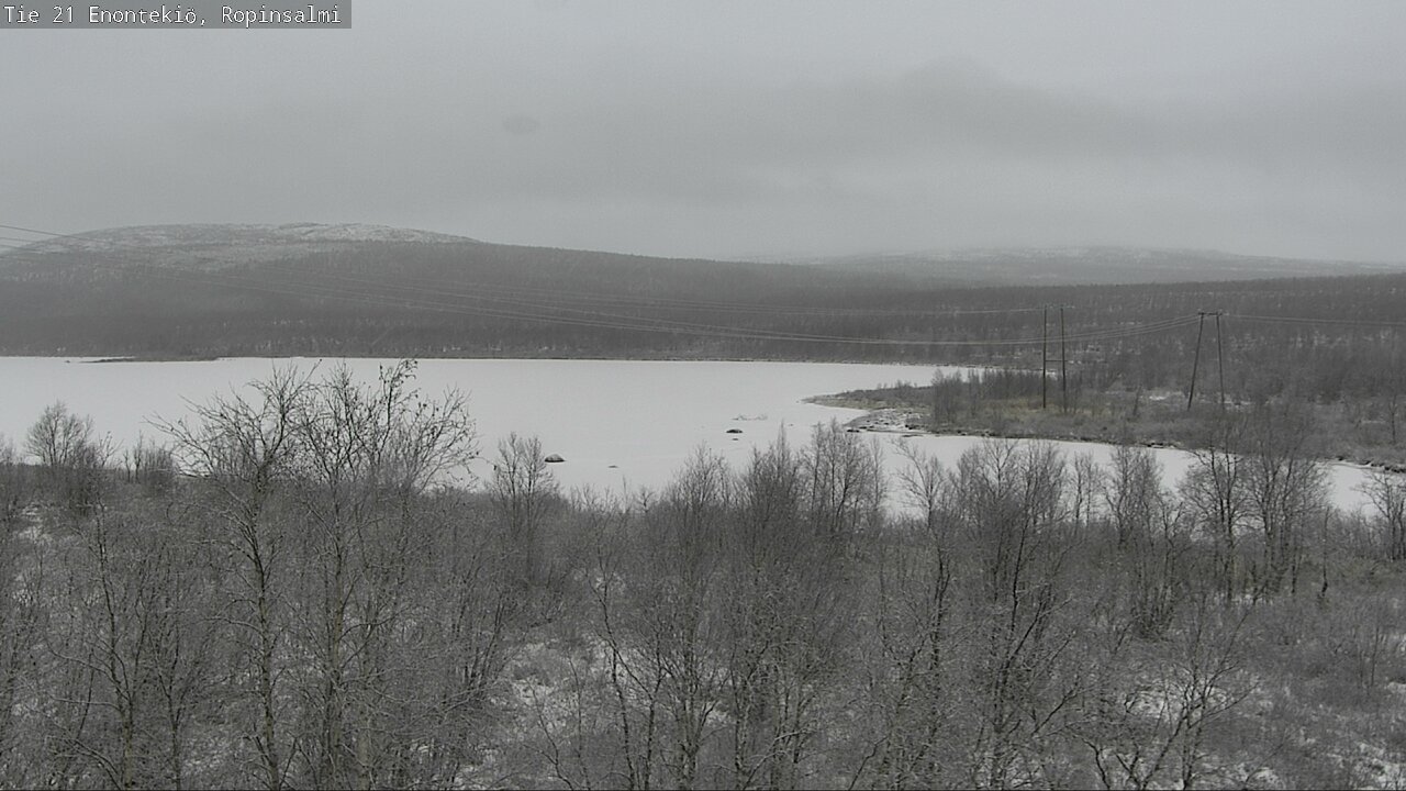 Kelikamerat Kuva Tie 21 Enontekiö, Ropinsalmi, Enontekiö, Lappi