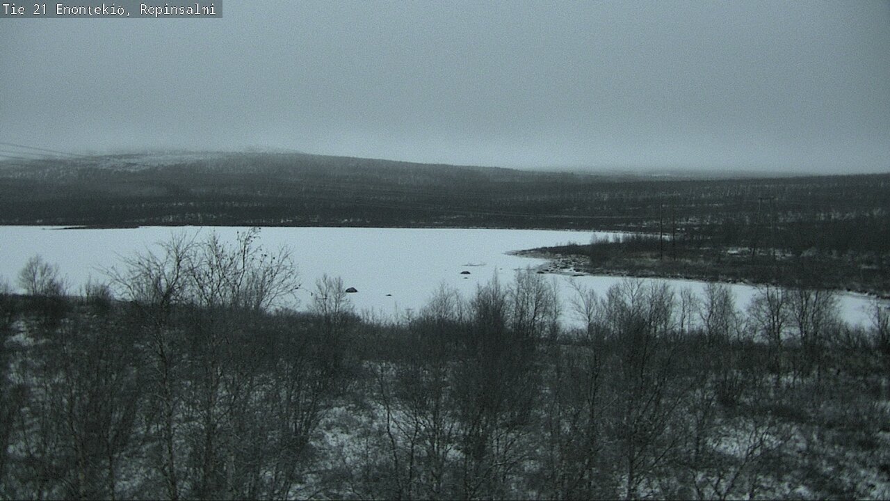 Kelikamerat Kuva Tie 21 Enontekiö, Ropinsalmi, Enontekiö, Lappi