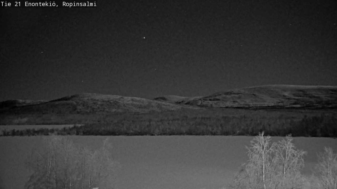 Kelikamerat Kuva Tie 21 Enontekiö, Ropinsalmi, Enontekiö, Lappi