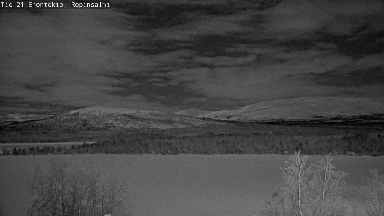 Kelikamerat Kuva Tie 21 Enontekiö, Ropinsalmi, Enontekiö, Lappi