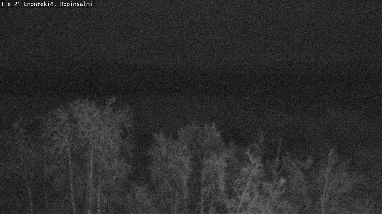Weather Camera Image Väg 21 Enontekiö, Ropinsalmi, Enontekiö, Lappi