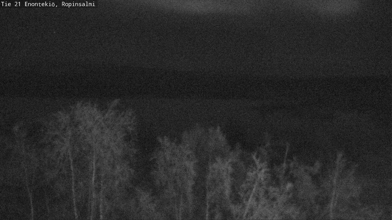 Weather Camera Image Väg 21 Enontekiö, Ropinsalmi, Enontekiö, Lappi