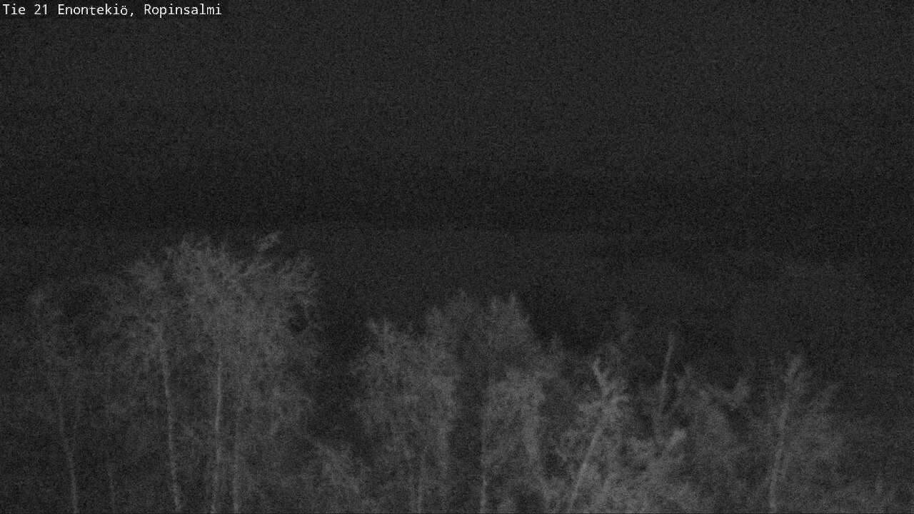 Weather Camera Image Väg 21 Enontekiö, Ropinsalmi, Enontekiö, Lappi