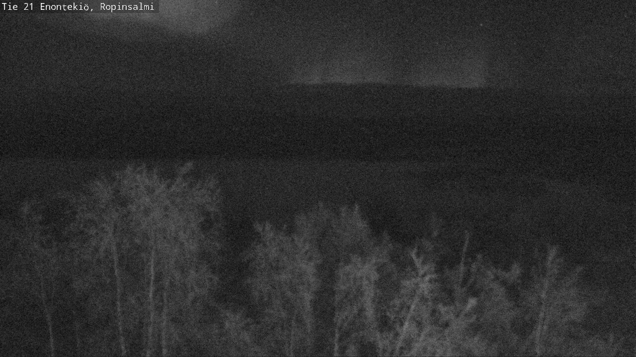 Weather Camera Image Väg 21 Enontekiö, Ropinsalmi, Enontekiö, Lappi