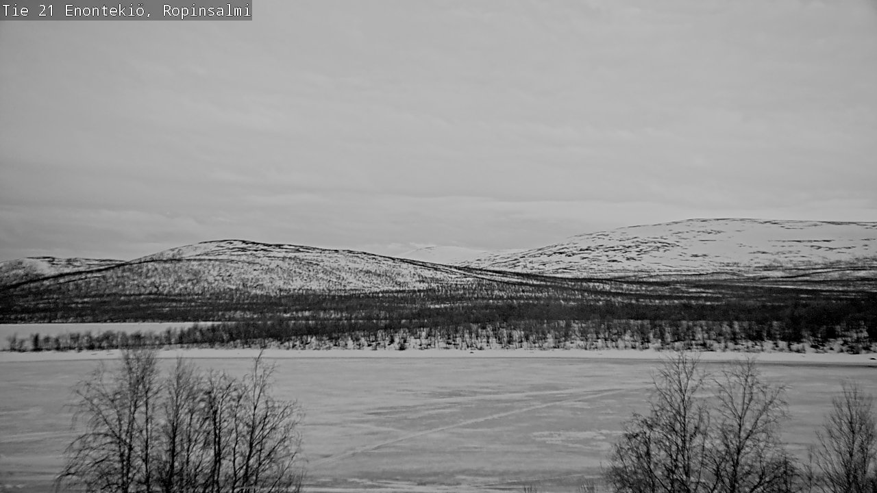Kelikamerat Kuva Tie 21 Enontekiö, Ropinsalmi, Enontekiö, Lappi