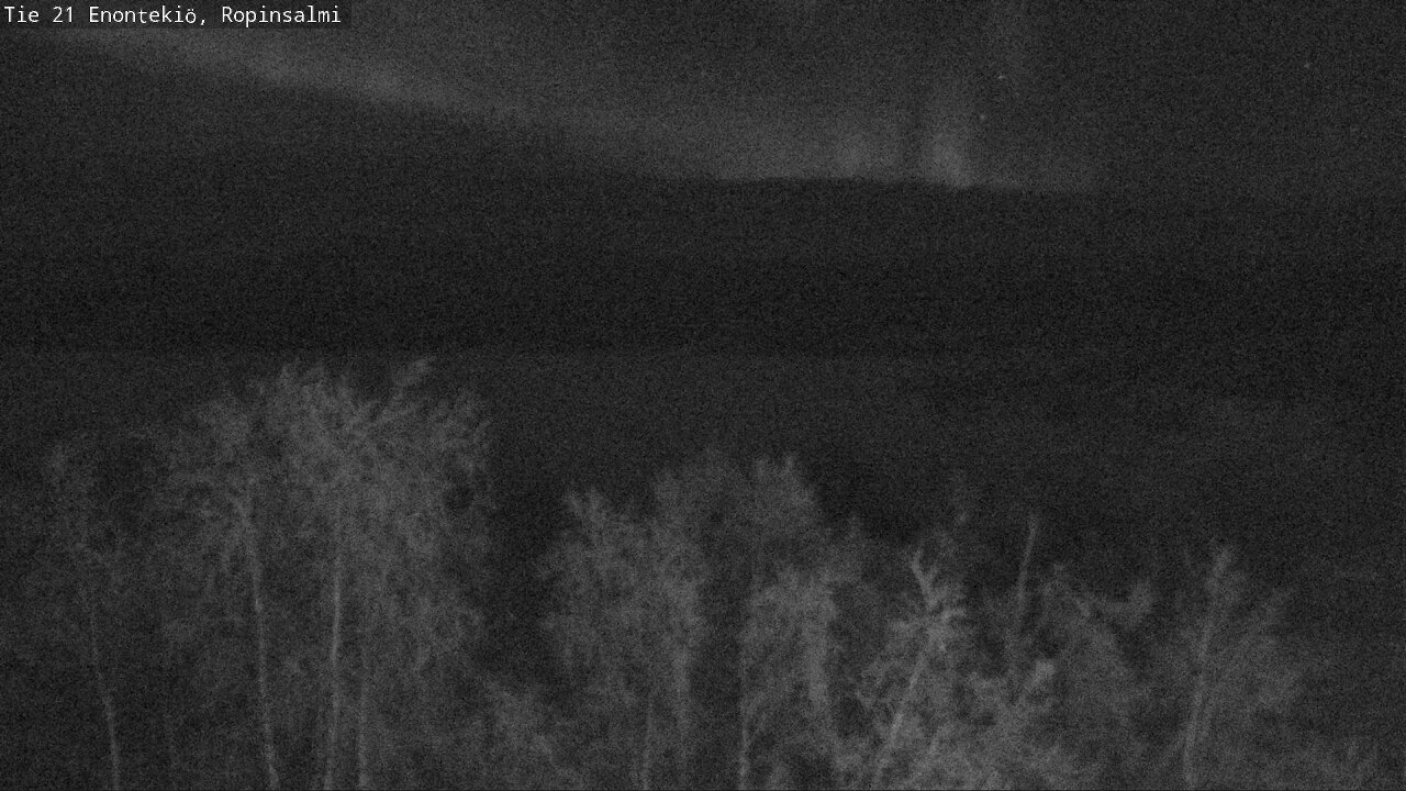 Weather Camera Image Väg 21 Enontekiö, Ropinsalmi, Enontekiö, Lappi