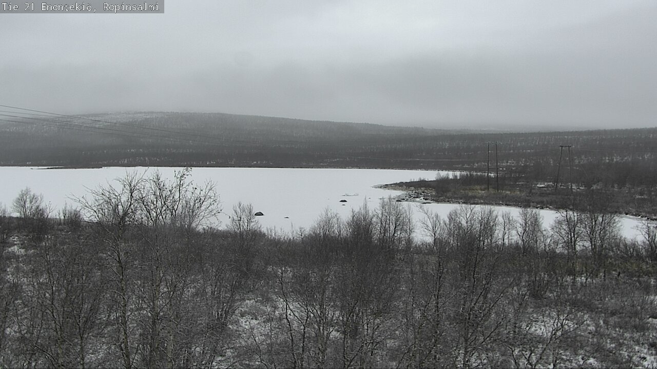 Kelikamerat Kuva Tie 21 Enontekiö, Ropinsalmi, Enontekiö, Lappi