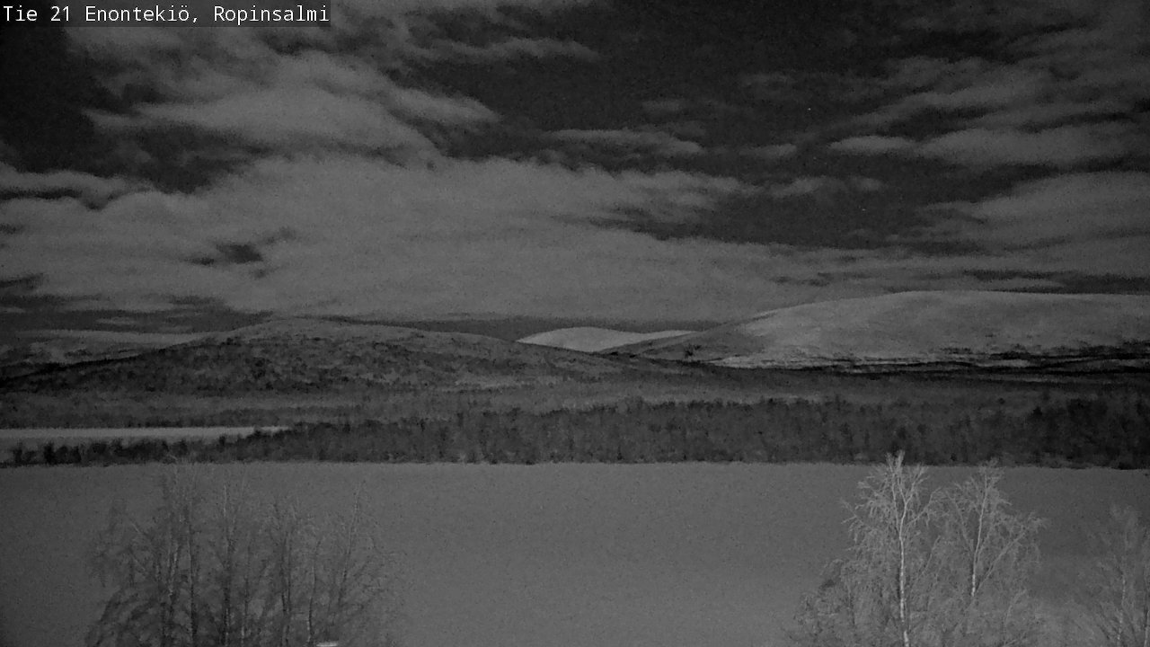 Kelikamerat Kuva Tie 21 Enontekiö, Ropinsalmi, Enontekiö, Lappi