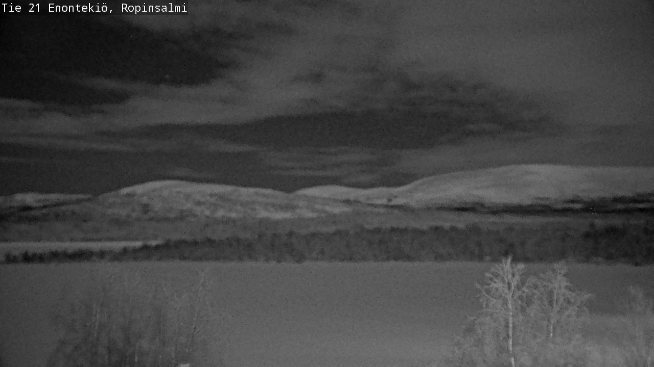 Kelikamerat Kuva Tie 21 Enontekiö, Ropinsalmi, Enontekiö, Lappi