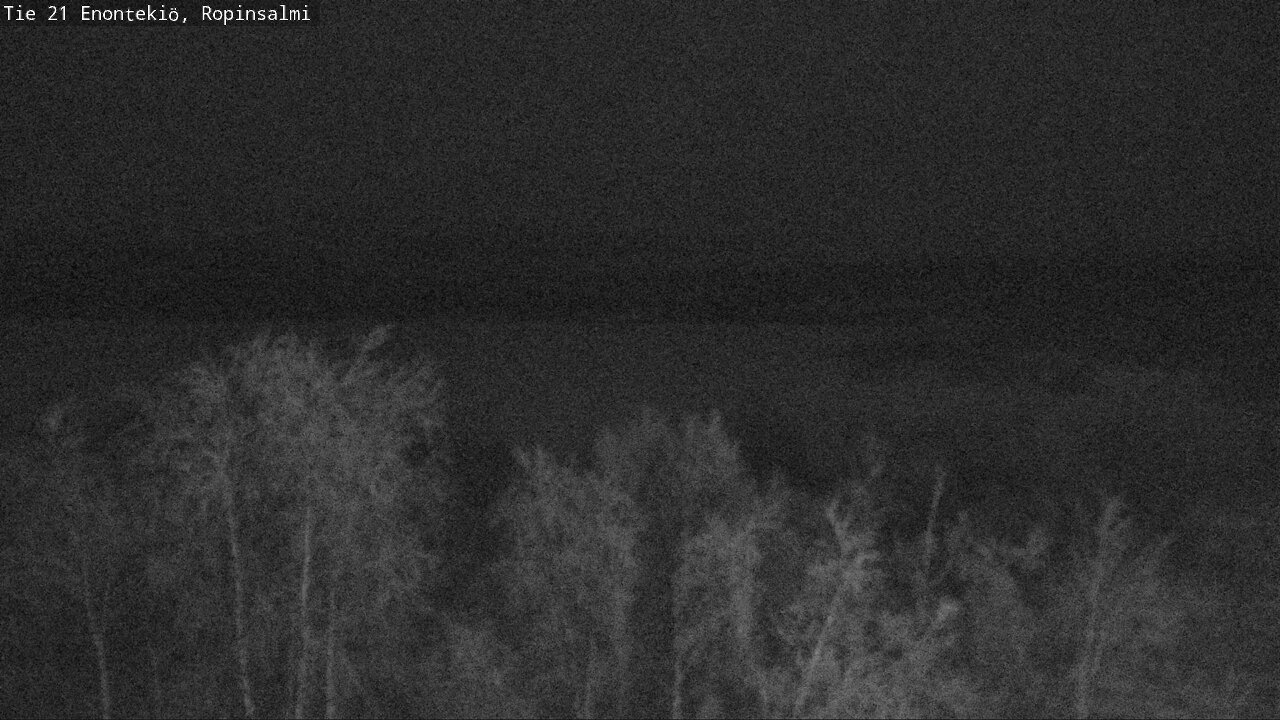 Weather Camera Image Väg 21 Enontekiö, Ropinsalmi, Enontekiö, Lappi