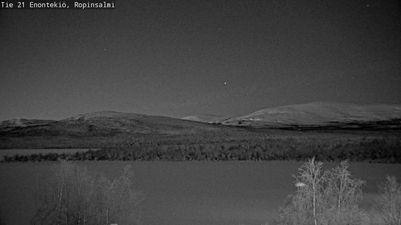 Kelikamerat Kuva Tie 21 Enontekiö, Ropinsalmi, Enontekiö, Lappi