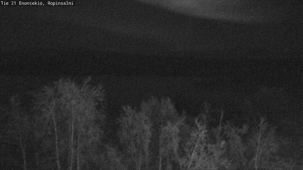 Weather Camera Image Väg 21 Enontekiö, Ropinsalmi, Enontekiö, Lappi