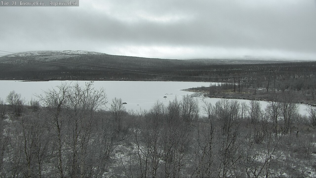 Kelikamerat Kuva Tie 21 Enontekiö, Ropinsalmi, Enontekiö, Lappi